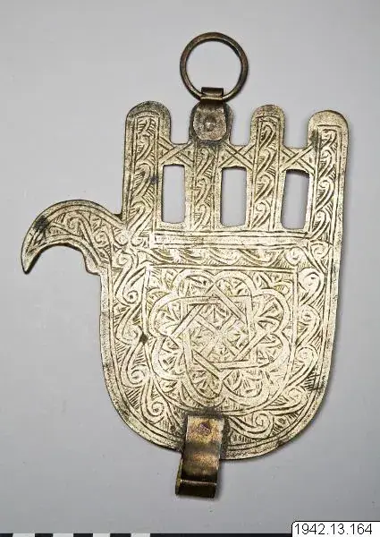 Lampa, lamp, khamsa amulet from Morocco