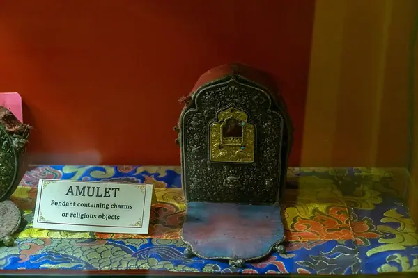 Himalayan Tibet Museum Exhibits - Amulet (3)