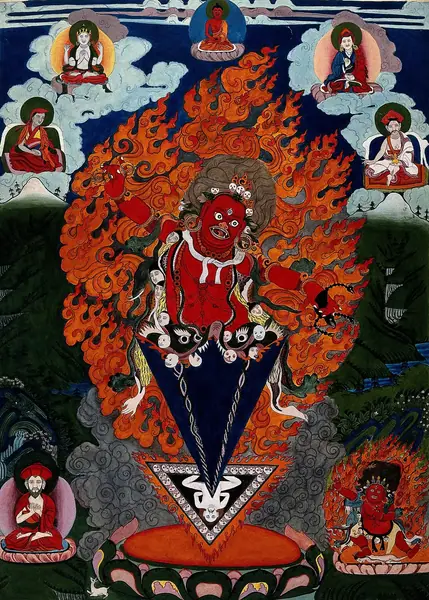 Padmasambhava as Guru Dragmar: