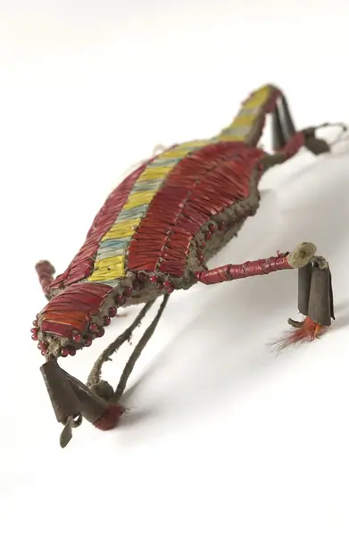 Sioux Indian amulet in the form of a turtle