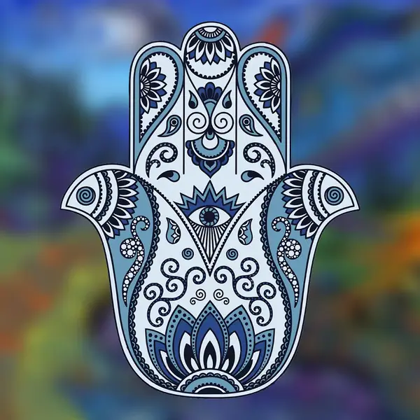 Dibujo de la Mano de Fátima