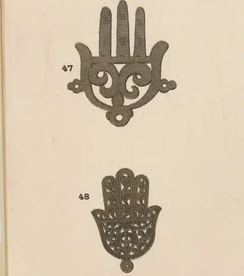 Khamsa main porte-bonheur algérienne