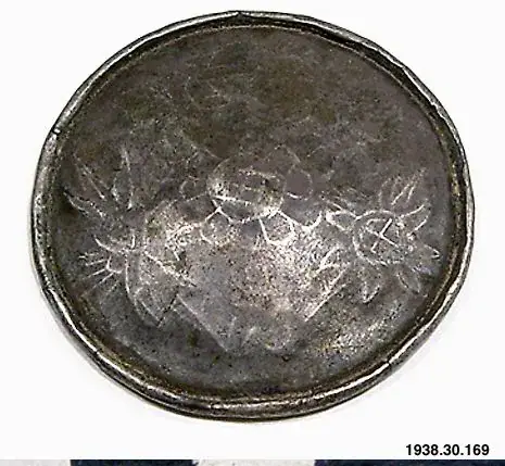 Skyddsplatta, pupuk amulet from Indonesia