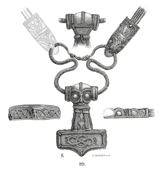 Torshammare fr Ödeshög (KVHoA Akademiens Månadsblad 1895 s107 fig89) vit bakgr