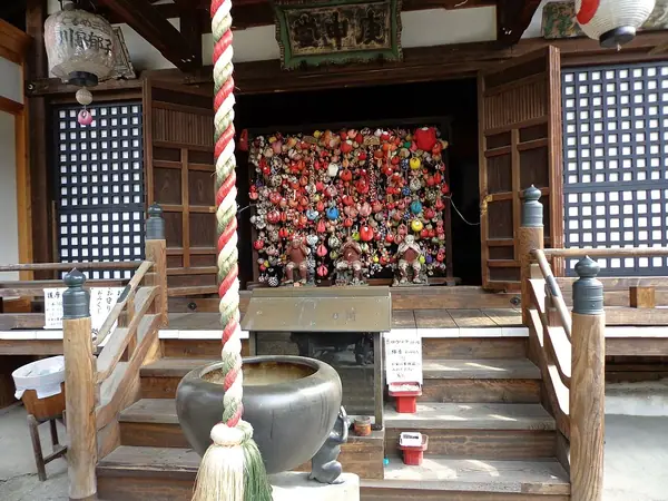 O-mamori sharms at a shrine in Japan