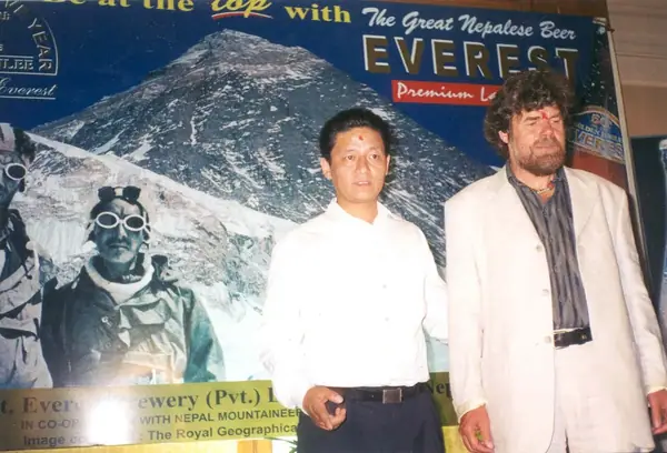 Jamling with Reinhold Messner