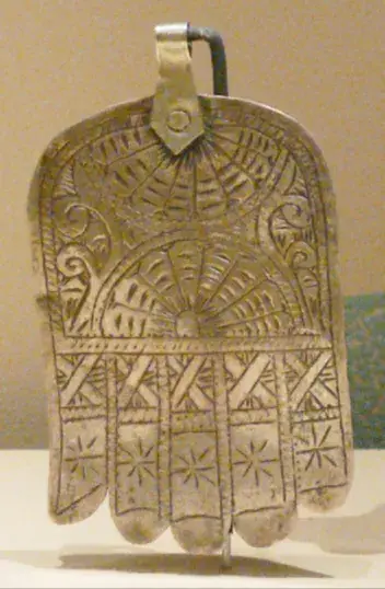 Morocco Hand of Fatima silver