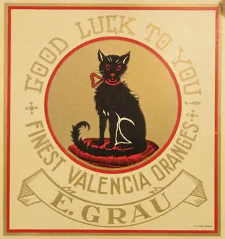 Good luck to you! [Material Material]: finest Valencia oranges: E. Grau.