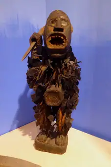 Nkishi Lumweno Statue in the National Ethnographic Museum, Warsaw