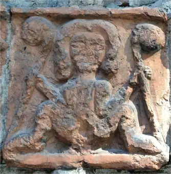 Drawsko Pom Kosciol Zmartwychwstania portal poludniowy