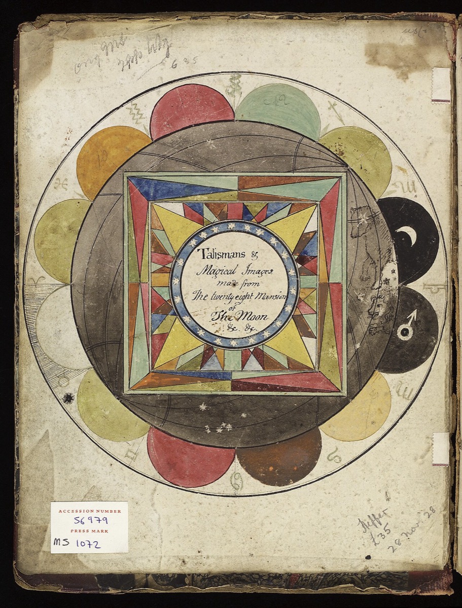 An astrological diagram, 1801