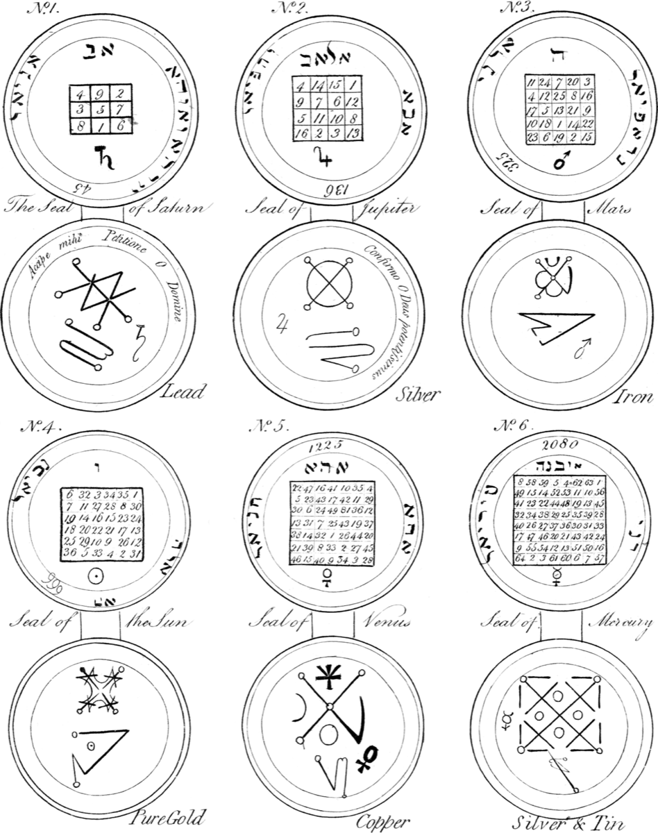 Magick Seals or Talismans