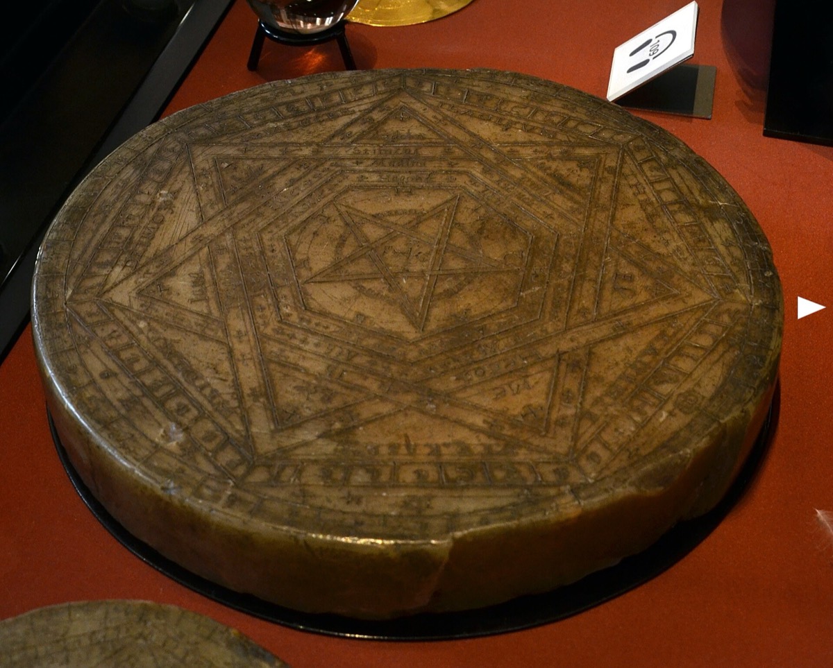 Dee's Sigillum Dei Aemeth, British Museum