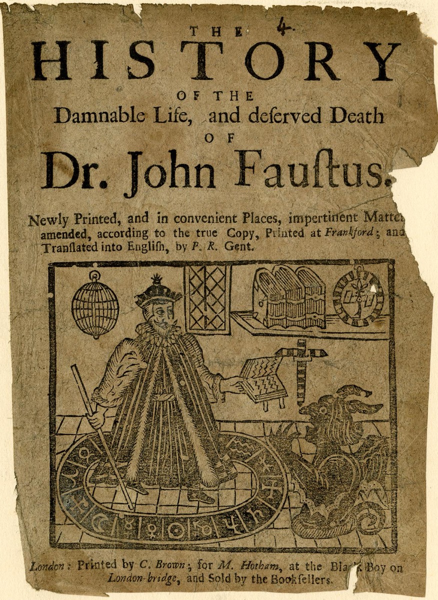 Faustus in his circle